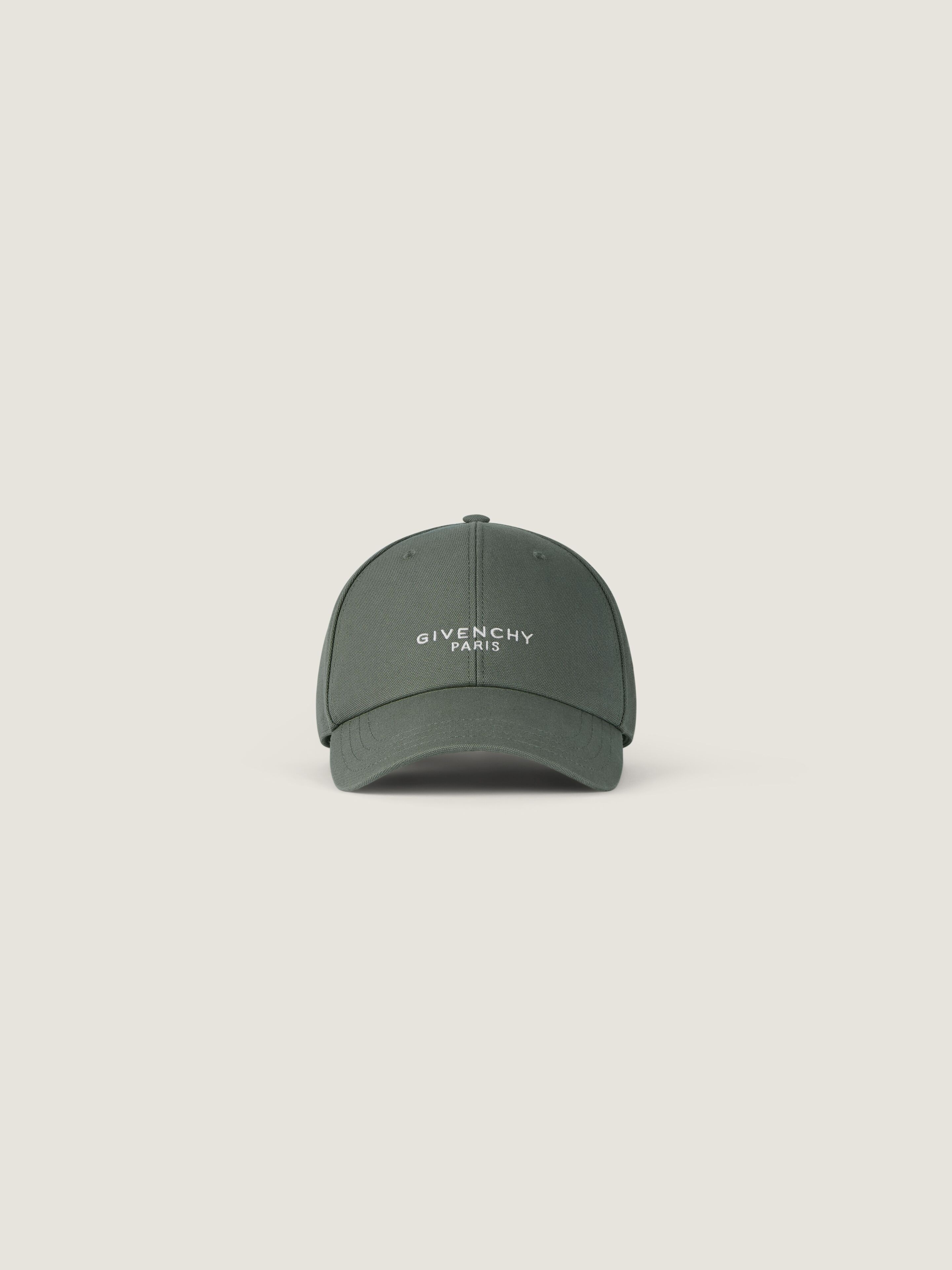 GIVENCHY Paris embroidered cap in cotton